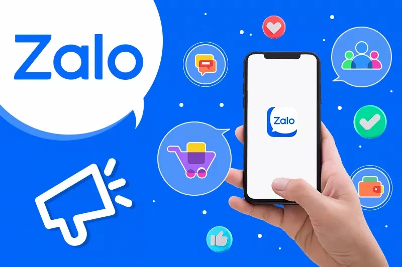 Zalo mass messaging